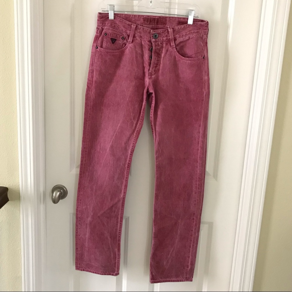 Guess Vintage Red Jean